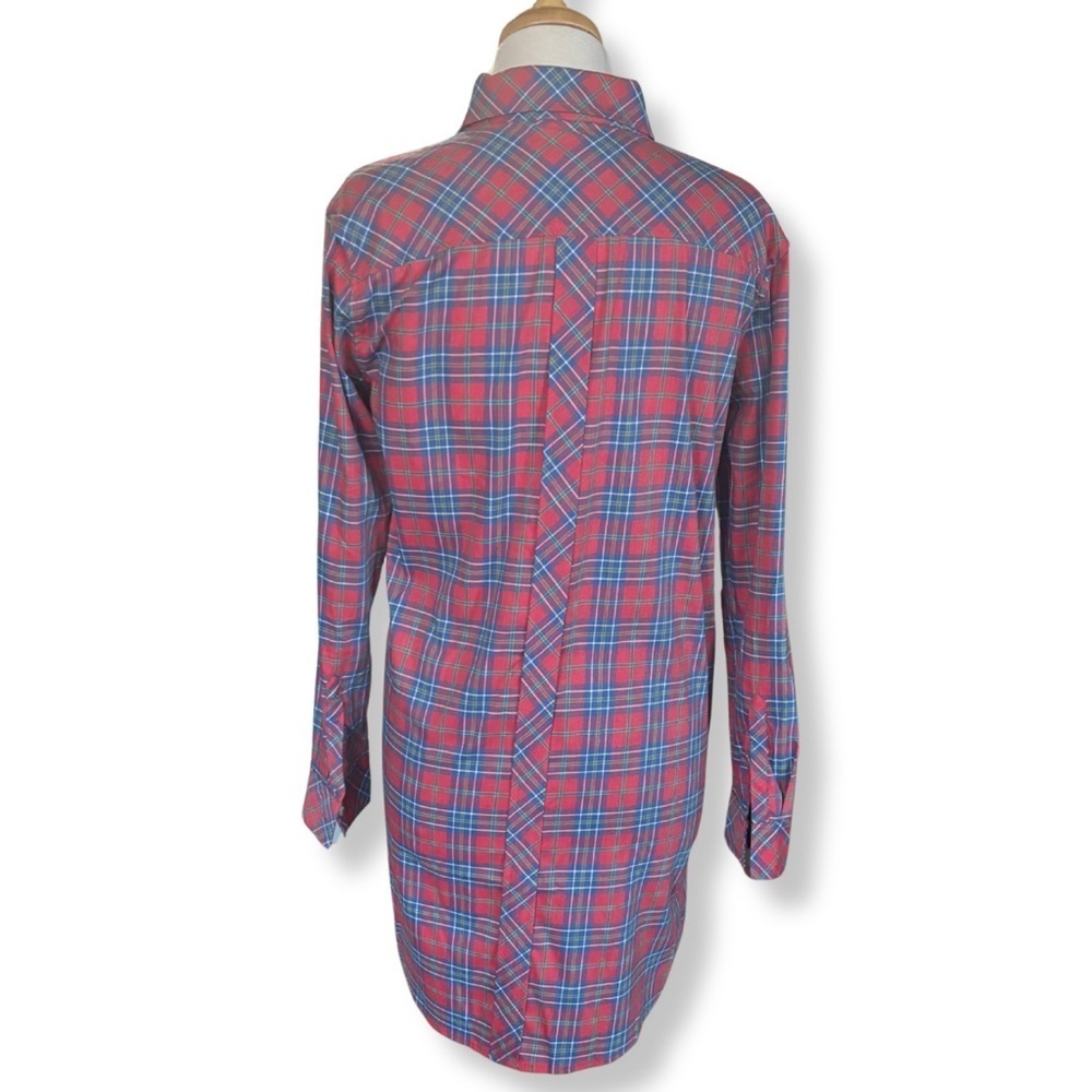 Southern Tide Plaid Shirt Dress – Size S - Picture 3 of 8